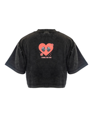 I Chose the Gym” Crop Tee