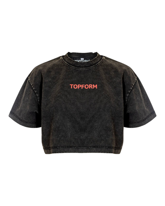 I Chose the Gym” Crop Tee