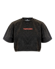 I Chose the Gym” Crop Tee