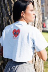 I Chose the Gym” Crop Tee