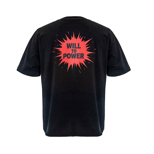 Power Splash T-Shirt in Black Color