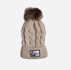 Pom Pom Beanie | Double Pom Pom Beanie | TOPFORM WEAR